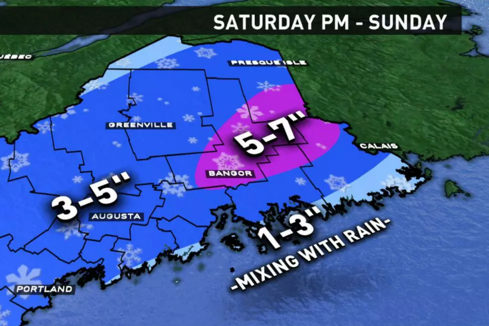 A Winter Storm Watch Has Been Issued As The First Real Snow Of The Season Arrives This Weekend
