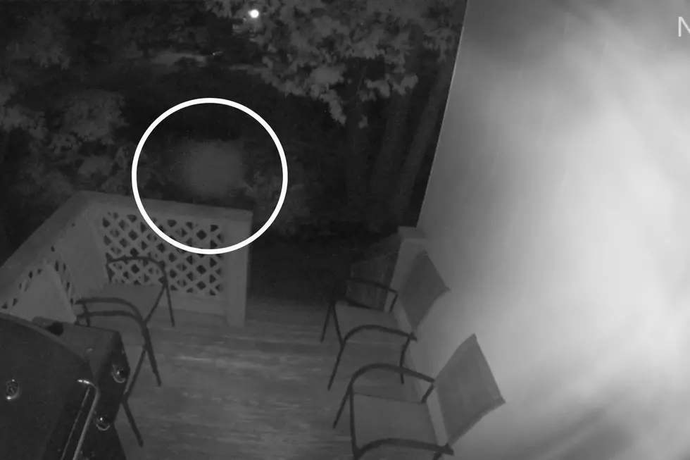 WATCH: Is This a Ghost Floating Through a Backyard in Auburn, Maine?